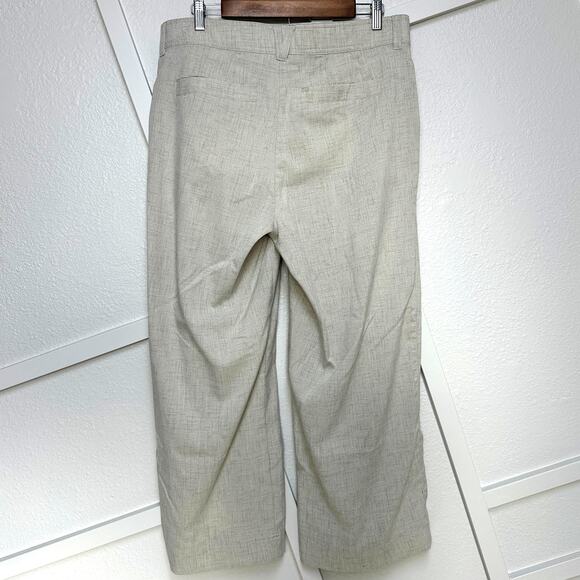 Democracy "Ab" Solution Sky Rise Double Button Wide Leg Trouser Pant Sz: 12 - Picture 2 of 9